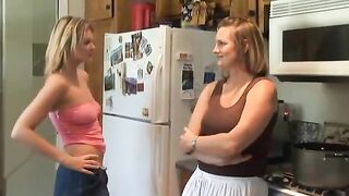 Mature and teen lesbian