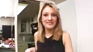 Hot blonde teen first lesbain experience