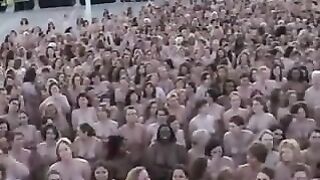 NUDISTS IN PUBLIC