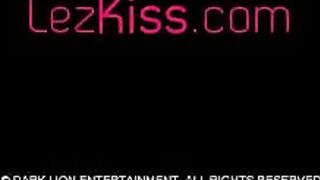 Nessa Devil and girlfriend sexy tongue kissing