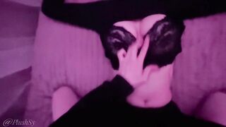 I tore the Goth beauty's tights and banged her