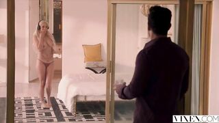 VIXEN two Curvy Roommates Tempt and Bang Married Neighbor