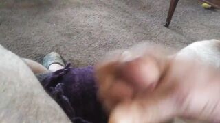 rubbing one out whilst wife at work