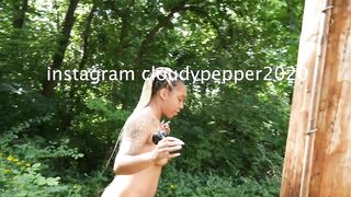 Public Outdoor nudity and anal (short video) onlyfans/Sweetdalelee