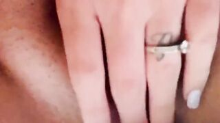 21 Year Old Plays With Taut Virgin Cunt
