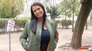 GERMAN SCOUT - MEGA BREASTS TEEN CHLOE TALK TO SCREW AT CASTING