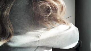 A morning oral pleasure sex from my wife. Her large boobs are marvelous. Cum on the melons