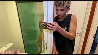 Stepmother Caught Her Stepson Masturbating, As Punishment Made Him Eat Her Ass (FULL EPISODE ON RED)