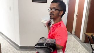 Midget Stepdad Irons Clothes During the time that His Nasty Hot Stepsons Screw Hard Behind His Back. in the End It Catches Us!!