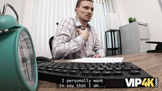 VIP4K. This chick wanted to sell her Wedding dress, but this dude wishes to Fuck her