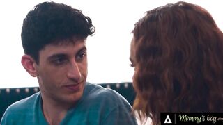 MOMMY'S HUNK - Nasty Stepmom Natasha Priceless Gave His Stepson Penis An Endurance Training