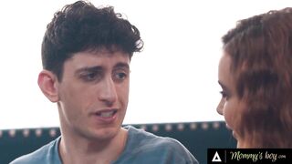 MOMMY'S HUNK - Nasty Stepmom Natasha Priceless Gave His Stepson Penis An Endurance Training