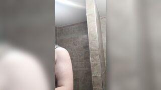Topless transgirl grwm and oral-job-sex