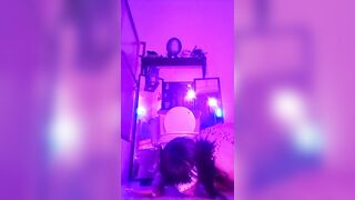 Filthy Pink Leopard Anal Whore