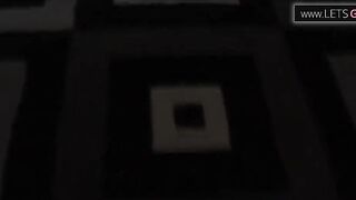 Hot bitches eat cum after sucking and riding a monster wang in turns