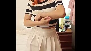 Seducing my mother-in-law! Porn casting with my mother-in-law