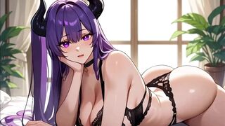 Succubus Demon Cutie Appears in Your Bedroom Ai