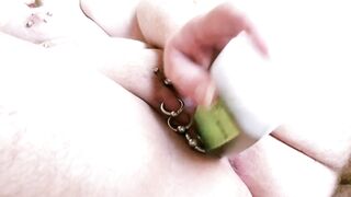 Piercing vagina masturbation 10