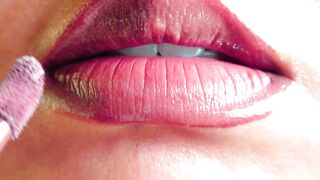Mouth Fetish POV: Lip Gloss