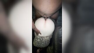 Curvy stepmom gets her ass drilled for the first time