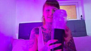 My Girlfriend Uses Penis Sucker Toy on My Big Shlong