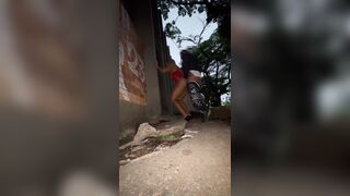 Trans Woman Has Sex in the Street with a Cheating Married Stud.