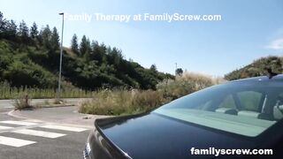 Street Whore Fucking with Grandpapa, Step Son and Uncle