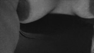 Natural Bouncing Ebony Titties