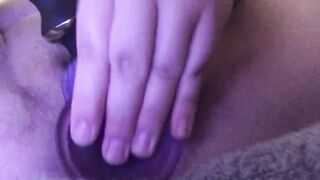 Fucking myself and squirting