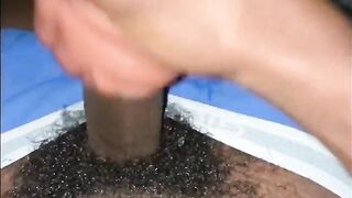 Breaking pocket pussy with rock hard weenie + Cum Shot