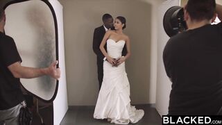 BLACKED - Hot Model Sophia Leone Gets first BBC