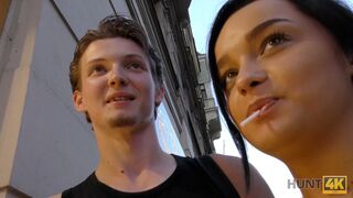 HUNT4K. Fascinating chick gets fucked in multiple positions