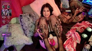 sexy T cutie over stimulates her brain with toys part 2
