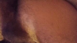 Wanking my big cock