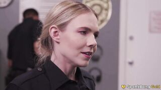 SPANKBANG GOLD - Cheating Hawt Cop Group-drilled By Entire Cop Power
