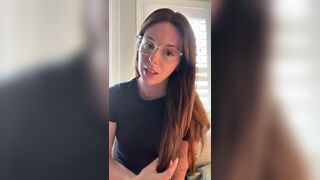 Hottie in Glasses Tells YOU How to Jerk off!