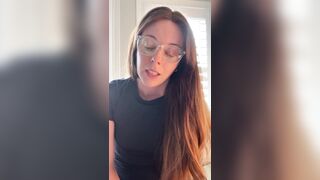 Hottie in Glasses Tells YOU How to Jerk off!