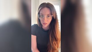 Hottie in Glasses Tells YOU How to Jerk off!