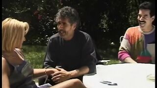 Interracial anal for excellent golden-haired wife