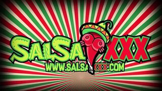 Becky gets Wild and Messy on the Daybed at SalsaXXX