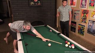 Hollie Mack's Cuckold Make a Pool Bet This man Can Not Win