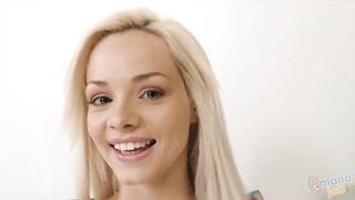 Elsa Jean in the casting daybed