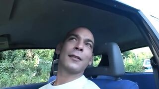 Doxy Gets Fucked Hard in Car and Outdoor by Multiple Boys