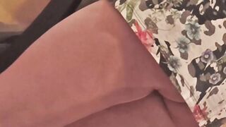 Follow my girlfriend as she does chores around the house with a t-shirt and nothing else!