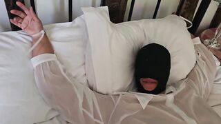 Blue Mini Skirt Slavery Part 2, Zip Bound and Banged