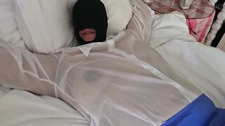 Blue Mini Skirt Slavery Part 2, Zip Bound and Banged