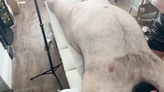 Part 5:- Domina Satana does Medical play on here slave Dazzer. Starting with a 1ft Sound the needle play!