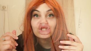My Stepsister Has a Face-related Fetish That Involves a Transparent Sheet of Glass: This hottie Presses Her Face-her Tongue, Nose,