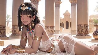 Cleopatra and Caesar Sex Games in a Historical Ai Parody