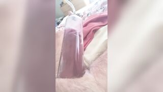 Plump penis pumping